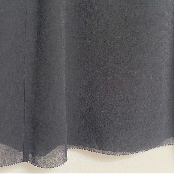 Wilfred Aritzia Rians Tank Blouse 100% Silk Black Extra Small - Picture 5 of 10